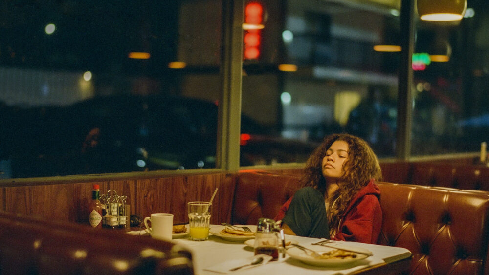 Zendaya on the special episode of "Euphoria" (HBO)