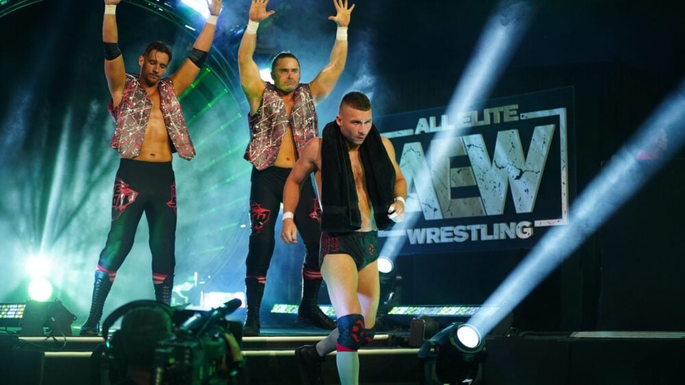 Daniel Garcia and 2.0 on AEW Dynamite