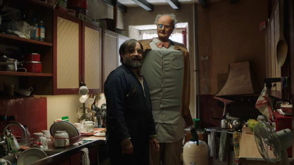 A still from Brian and Charles by Jim Archer, an official selection of the World Cinema: Dramatic Competition at the 2022 Sundance Film Festival.