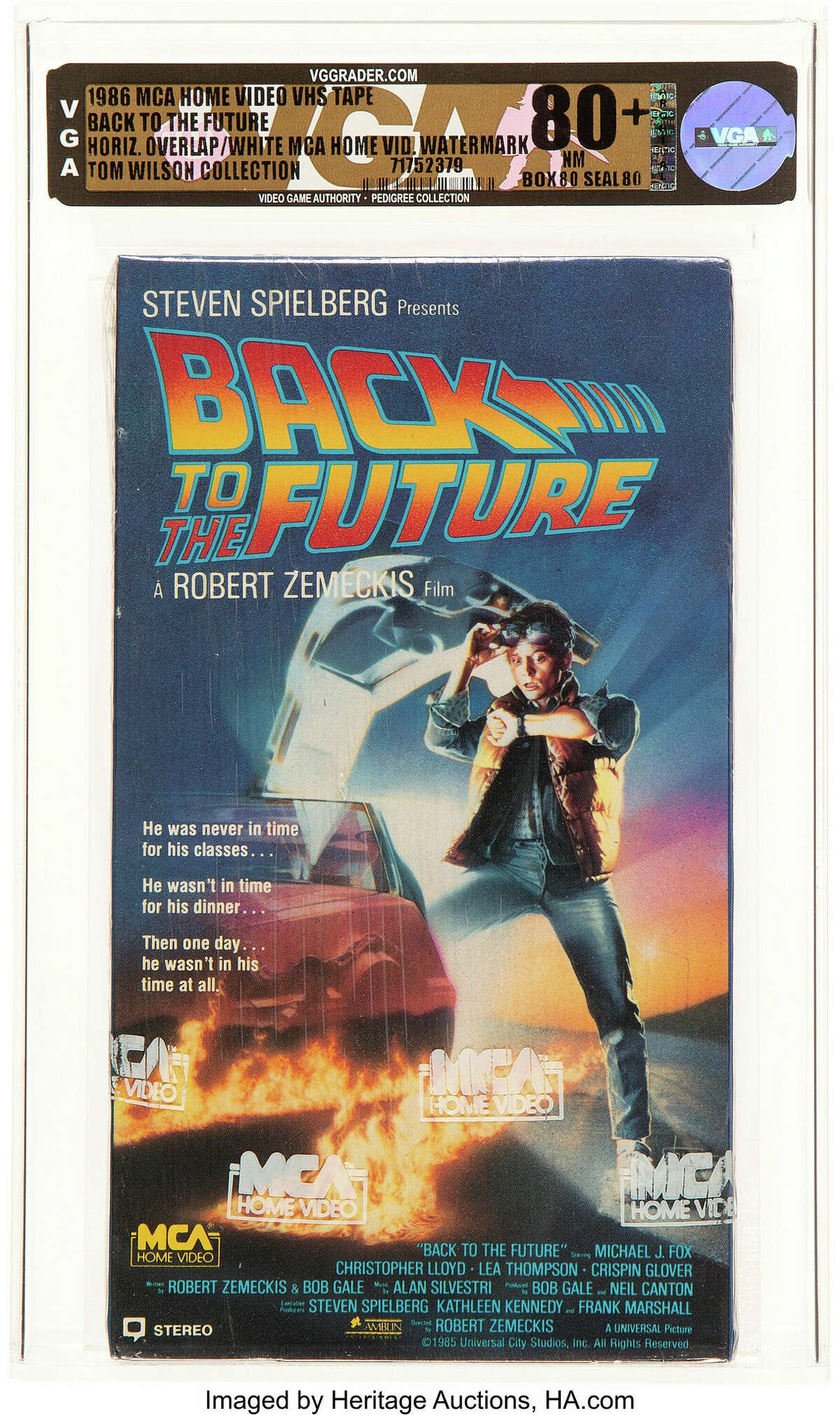 A Vhs Tape Of Back To The Future Just Sold For 75 000 Tilt Magazine