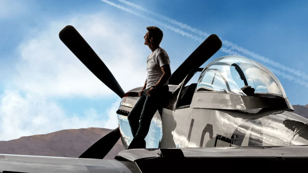 Tom Cruise in Top Gun: Maverick