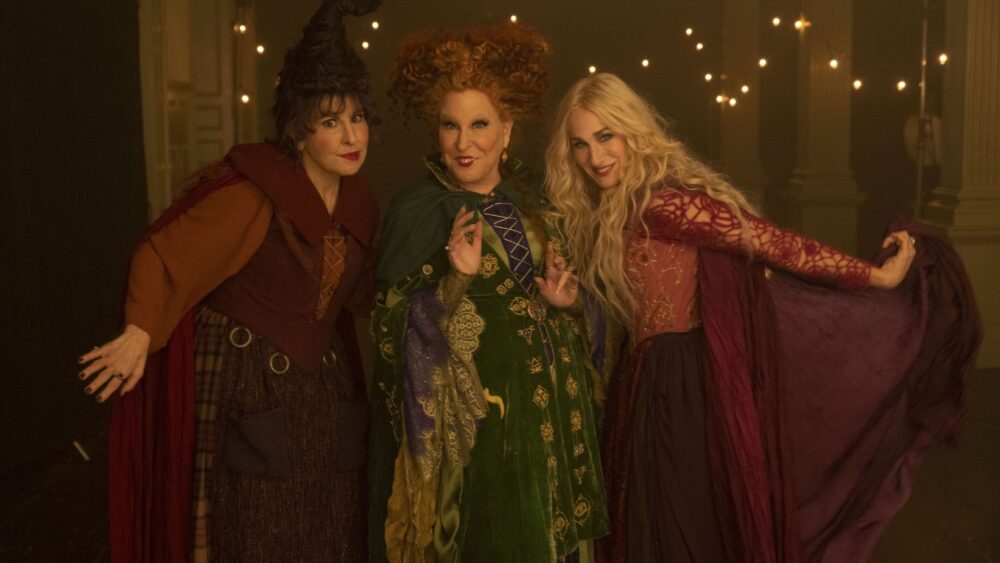 The Sanderson Sisters in Hocus Pocus 2