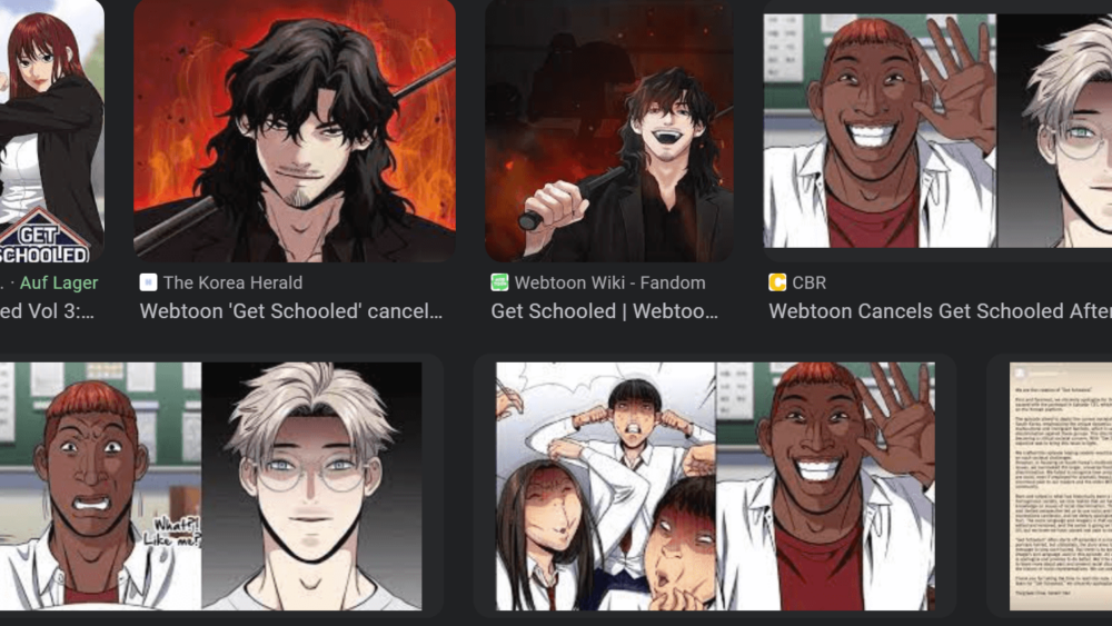 Get Schooled webtoon