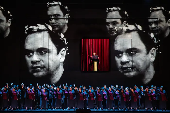 The Met’s ‘Antony and Cleopatra’ Reframes Ancient Tragedy Through the Lens of Propaganda
